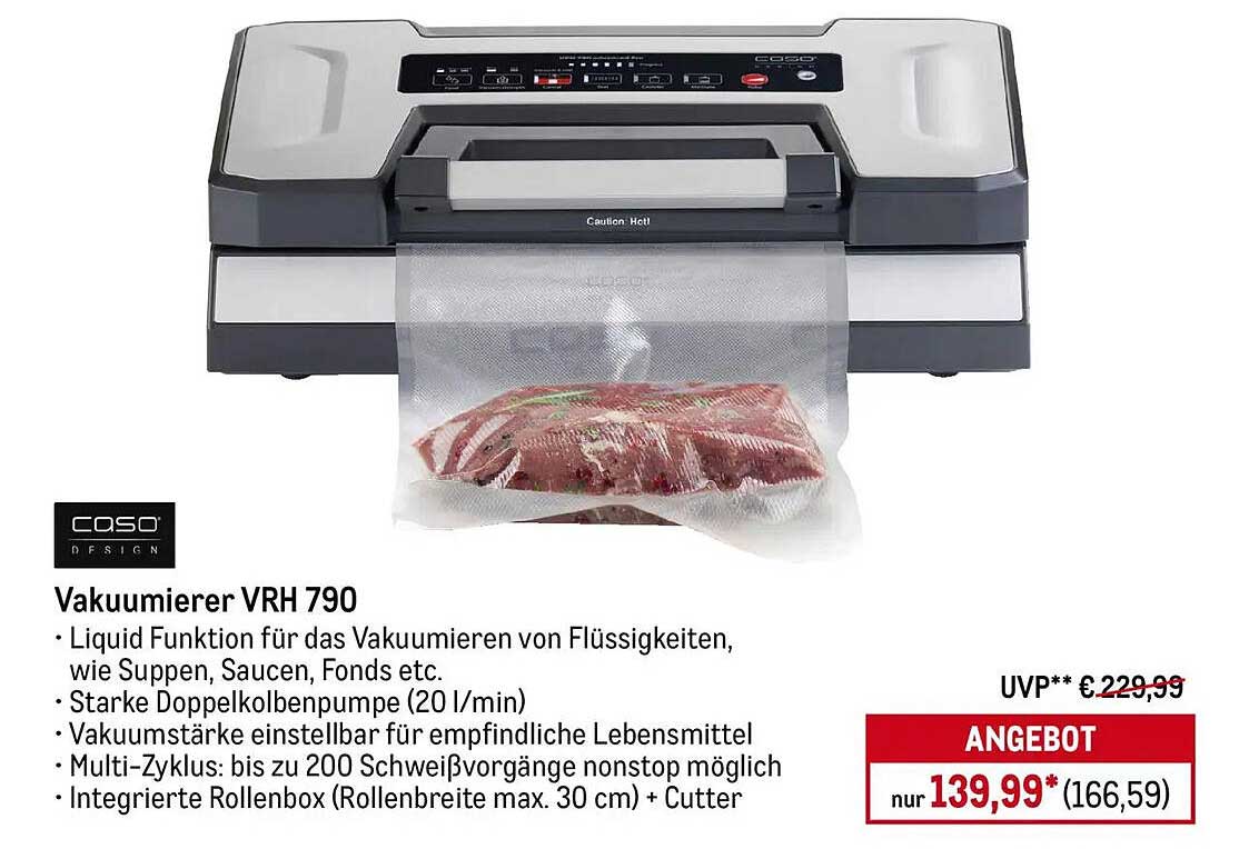 Vakuumierer VRH 790 von Caso