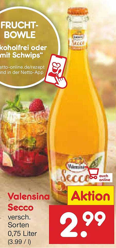 Valensina Secco – Verschiedene Sorten 0,75 Liter