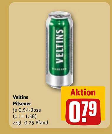 Veltins Pilsener 0,5 l Dose