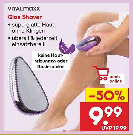 VITALMAXX Glas Shaver