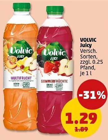 VOLVIC Juicy – Vielfältiger Genuss für heiße Tage