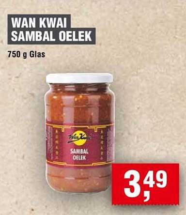 WAN KWAI SAMBAL OELEK 750 g