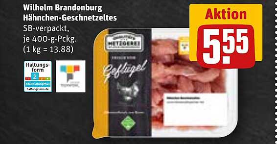 Wilhelm Brandenburg Hähnchen-Geschnetzeltes