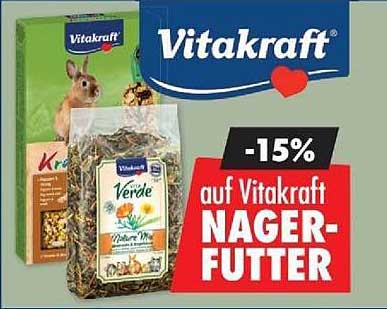 -15% auf Vitakraft NAGER-FUTTER