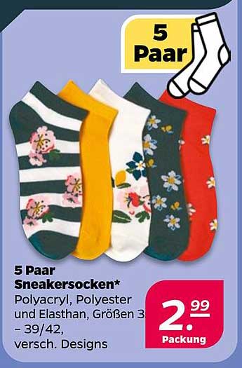 5 Paar Sneakersocken*