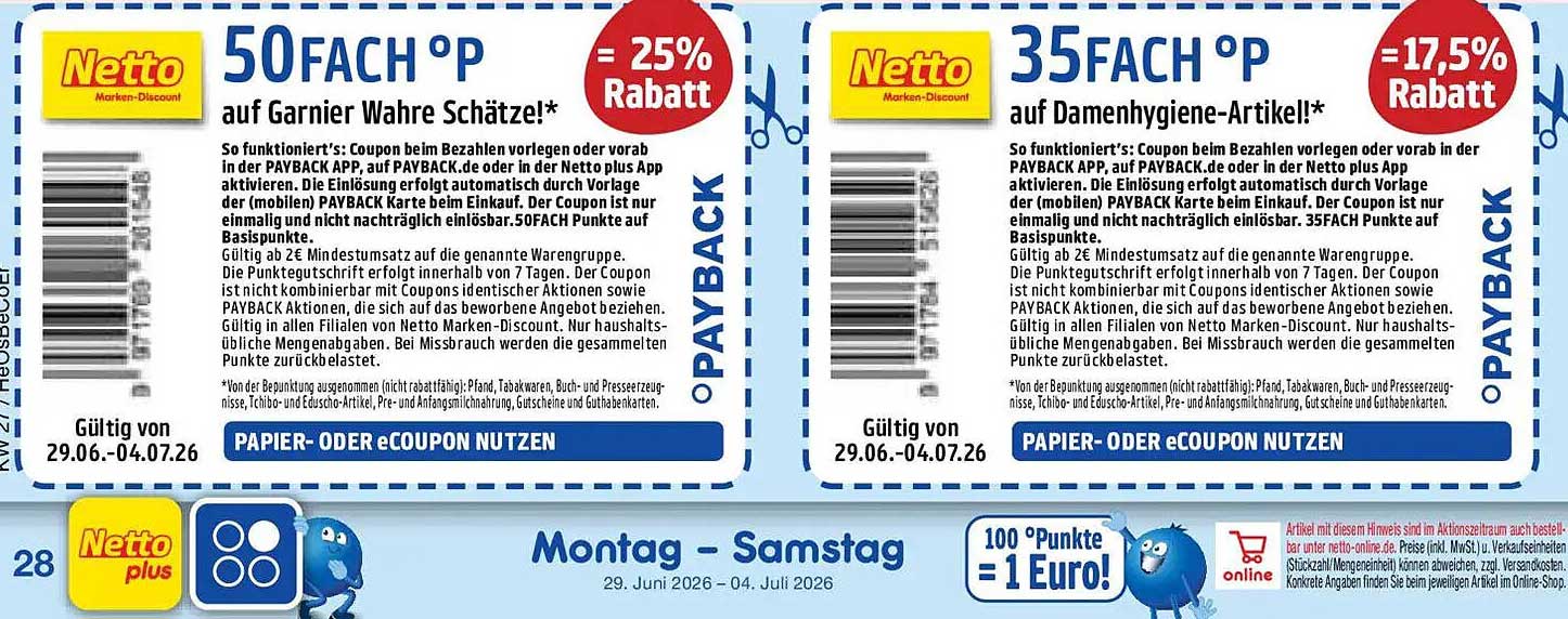 50FACH °P auf Garnier Wahre Schätze!*