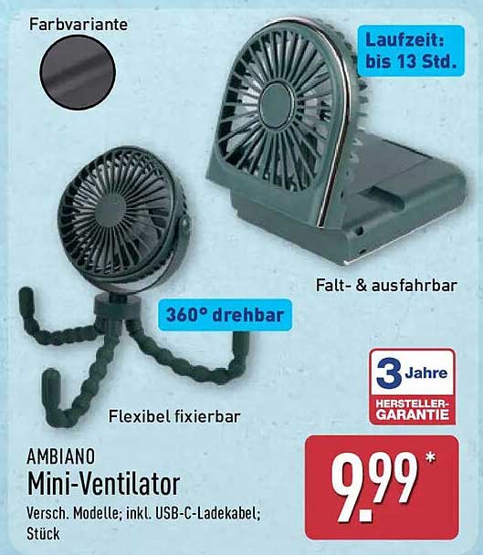 AMBIANO Mini-Ventilator