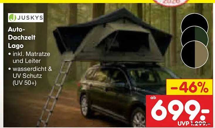 Auto-Dachzelt Lago