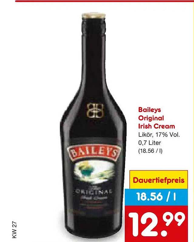 Baileys Original Irish Cream