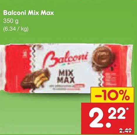 Balconi Mix Max 350 g (6.34 / kg)