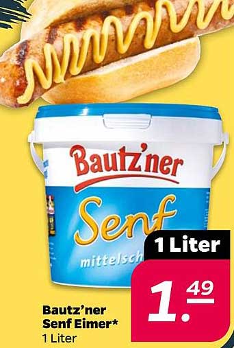 Bautz'ner Senf Eimer* 1 Liter