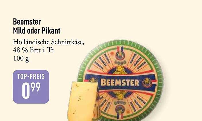 Beemster Mild oder Pikant