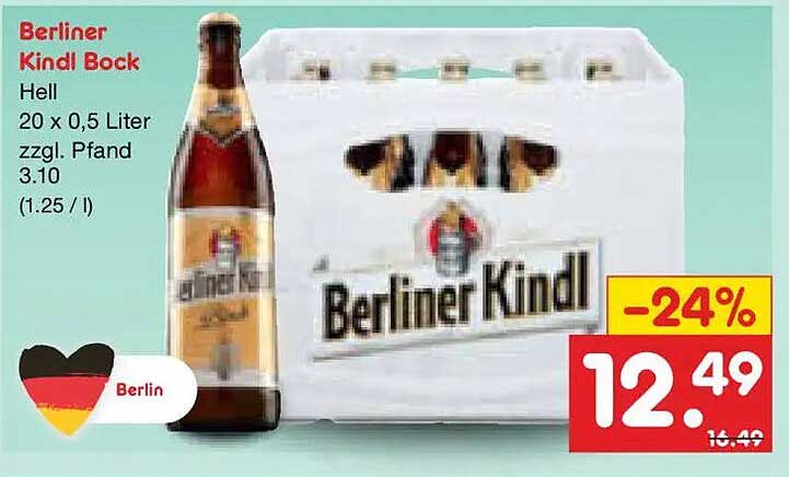 Berliner Kindl Bock Hell