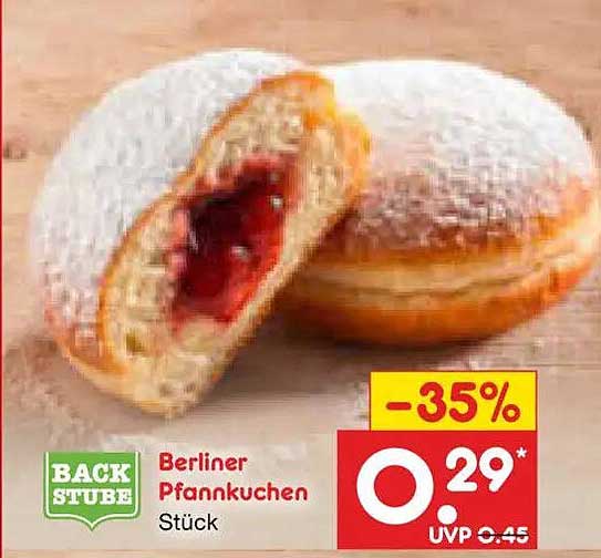Berliner Pfannkuchen Stück