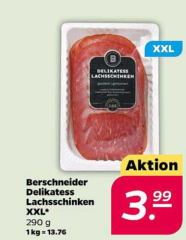 Berschneider Delikatess Lachsschinken XXL*