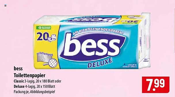 bess Toilettenpapier