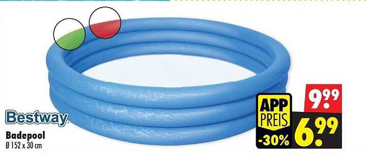 Bestway Badepool Ø 152 x 30 cm