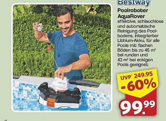 Bestway Poolroboter AquaRover