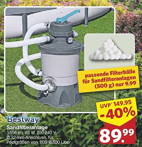 Bestway Sandfilteranlage