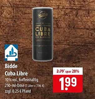 Bidde Cuba Libre