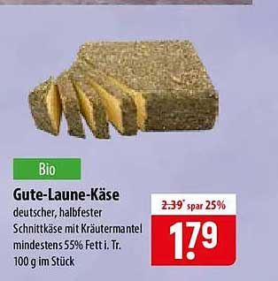 Bio Gute-Laune-Käse