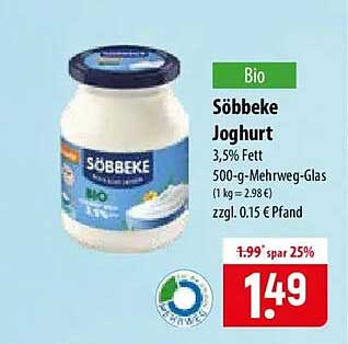 Bio Söbbeke Joghurt