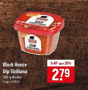 Block House Dip Sizilian