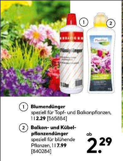 Blumendünger