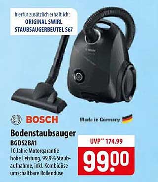 Bodenstaubsauger BGBS2BA1