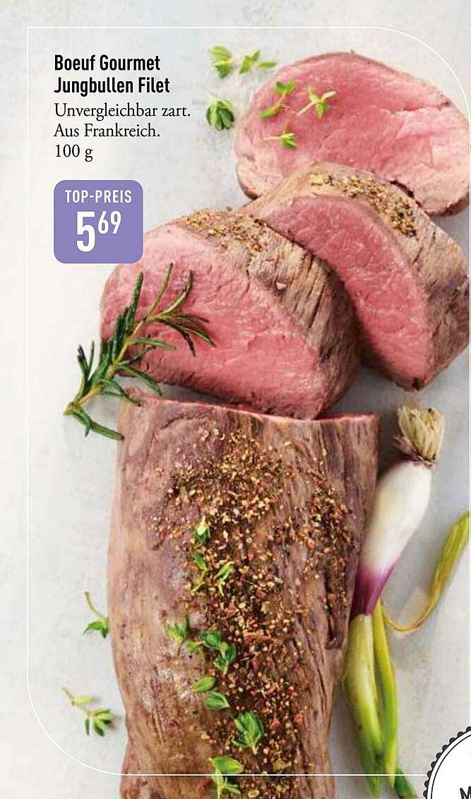 Boeuf Gourmet Jungbullen Filet