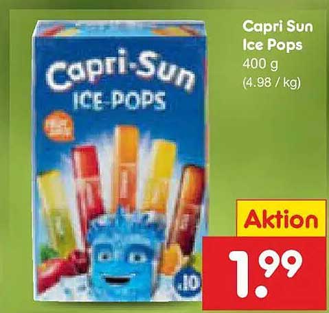 Capri Sun Ice Pops