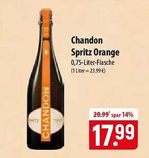 Chandon Spritz Orange 0,75-Liter-Flasche