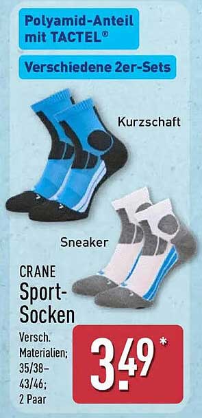 CRANE Sport-Socken