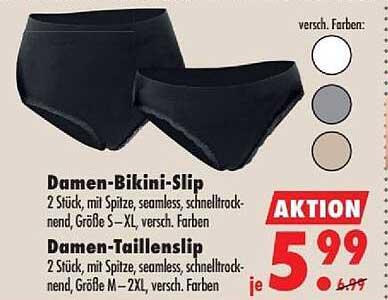 Damen-Bikini-Slip