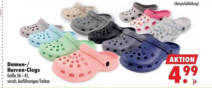 Damen-/Herren-Clogs