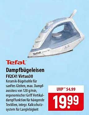 Dampfbügeleisen FVC41 Virtuo30