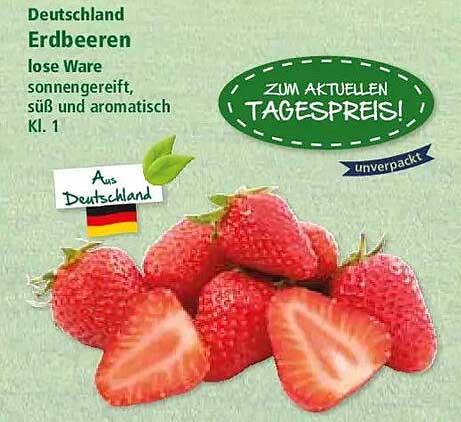 Deutschland Erdbeeren