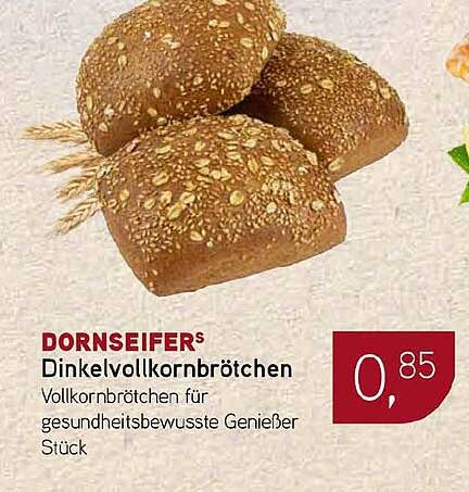 Dinkelvollkornbrötchen