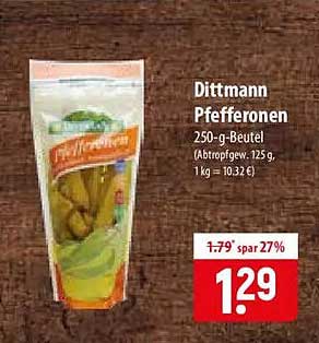 Dittmann Pfefferonen