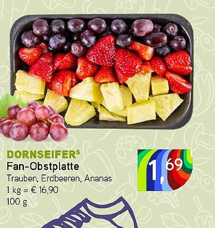 DORNSIEFER Fan-Obstplatte