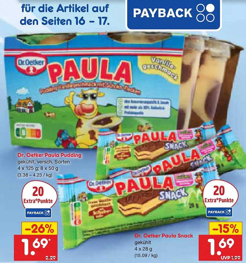 Dr. Oetker Paula Pudding