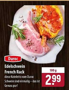 Edelschwein French Rack