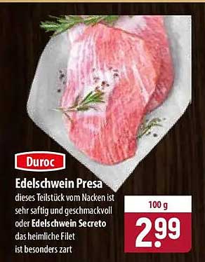 Edelschwein Presa