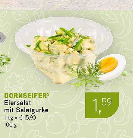 Eiersalat mit Salatgurke