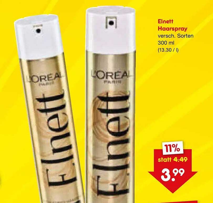 Elnett Haarspray versch. Sorten 300 ml