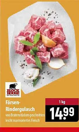 Färsen-Rindergulasch