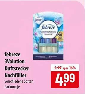 febreze 3Volution Duftstecker Nachfüller