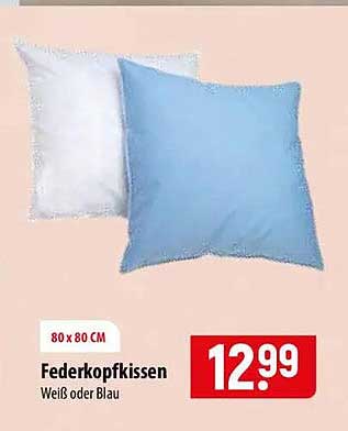 Federkopfkissen