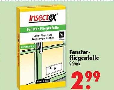 Fenster-fliegenfalle 9 Stück