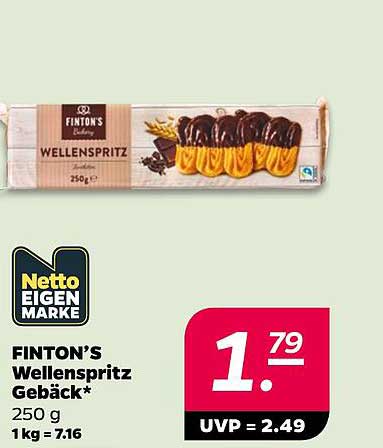 FINTON’S Wellenspritz Gebäck* 250 g